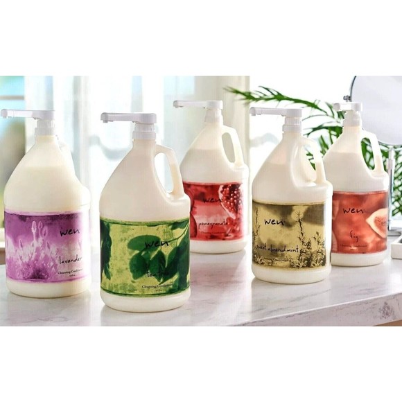 WEN GALLONS CLEANSING CONDITIONER NEW IN BOX W/ PUMP FACTORY SEALED CHOOSE SCENT - Picture 2 of 16